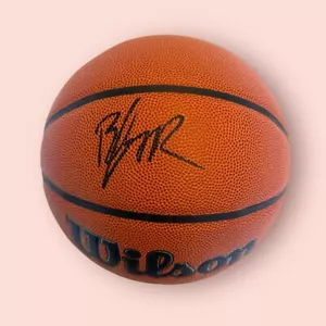 LeBron Bronny James Jr. Signed Autographed NBA Wilson Basketball Lakers w PROOF - Picture 1 of 3