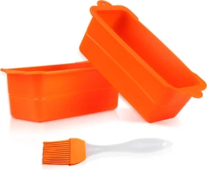 2PCS Silicone Grease Cup Liners – Reusable Drip Pans for 17-36" Griddle, Replace - Picture 1 of 12