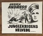 Once Before I Die Ursula Andress, John Derek 1966 programme de films danois