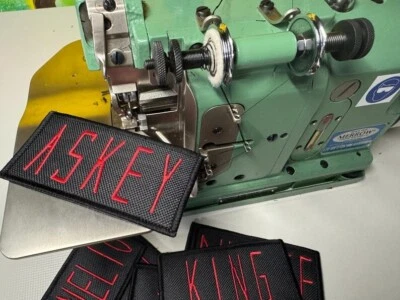 Custom name patch, Personalised Embroidered patch for your Ghostbusters uniform - Image 1 of 2