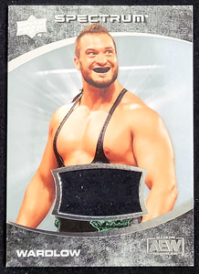 2021 UPPER DECK AEW SPECTRUM WARDLOW EVENT WORN RELIC