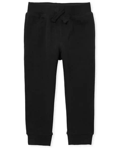 baby boys Toddler Uniform Active Fleece Jogger Pants Jeans Black Single 5T US - Picture 1 of 5