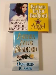 Where You Belong + Angel + Dangerous To Know By Barbara Taylor Bradford - Picture 1 of 15