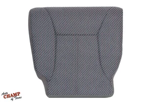 For 1998-2000 Dodge Ram 2500 Work Truck W/T-Driver Bottom Cloth Seat Cover Gray - Picture 1 of 12
