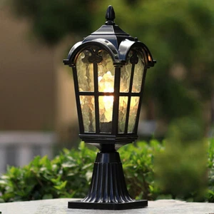 Outdoor Post Light Garden Gate Walkway light Hotel Pillar Light Home Wall Lights - Picture 1 of 8
