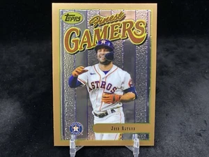 JOSE ALTUVE 2023 TOPPS FINEST FLASHBACKS #52 FINEST GAMERS INSERT / ASTROS - Picture 1 of 2