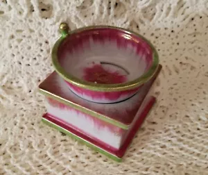 Vtg Lenwile China Ardalt Shaving Dish #6569 ~ Trinket Jewelry Box Made in Japan - Picture 1 of 10