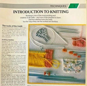 Strickmuster-Techniken-DK-Aran-Motive-Häkeln-Handwerk-Verzierung-Neu - Bild 1 von 109