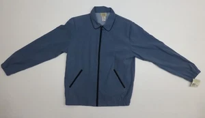 Teddi Coat Womens Size S Blue Lightweight Padded Shoulders Full Zip Jacket NWT - Picture 1 of 3