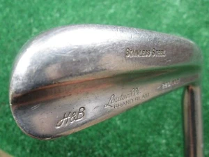 Golf H&B Grand Slam Reg. Empuñadura y varilla de cuero original Putter XLNT vintage 148 - Imagen 1 de 12