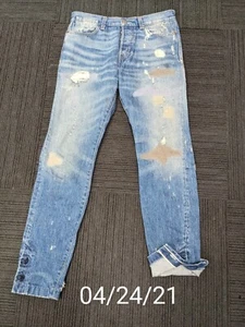 Levis Vintage Clothing LVC Retro 501XX Redline Selvedge Denim Jeans SS 28x32 - Picture 1 of 16