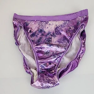 Mutandine Vintage Delicate Seconda Pelle Liquido Satinato Lucido Look Bagnato Hi Cut M 6 - Foto 1 di 3