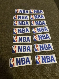 Lot Of 14 NBA Iron On Basketball Patches - Picture 1 of 2