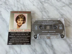 Anne Murray Greatest Hits CASSETTE Tape 1980 Capitol 4XOO-12110 RARE! OOP! - Picture 1 of 3