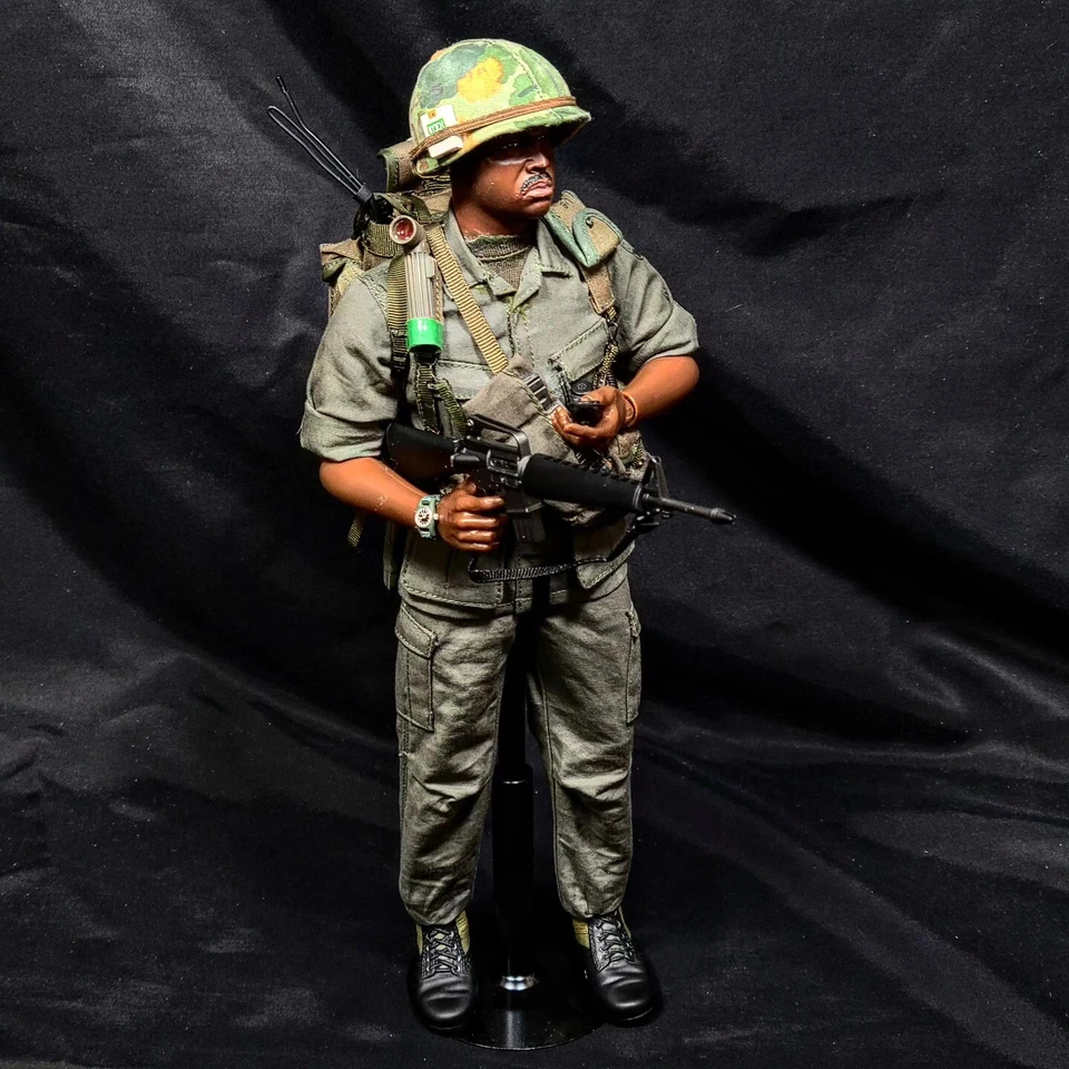 1/6 US ARMY 9TH INFANTRY RTO RADIO OPERATOR VIETNAM  BANDIT JOE'S CUSTOM - Image 1 of 4