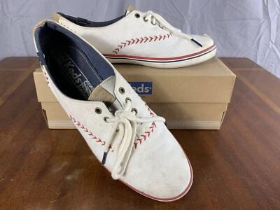 Zapatillas deportivas Keds Champion Bannant WF52476 para mujer de lona blancas talla 7,5 M Foto 1 de 4