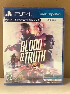 Videogioco PS4 Blood and Truth sigillato nuovo con etichette - Foto 1 di 2