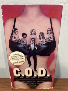 C.O.D. VHS 1981/1985 Vestron Video Chris Lemmon Olivia Pascal Penthouse Pets - Picture 1 of 3