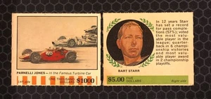 Circolo American Oil Winners 1968 - PARNELLI JONES / BART STARR / taglio - Foto 1 di 2