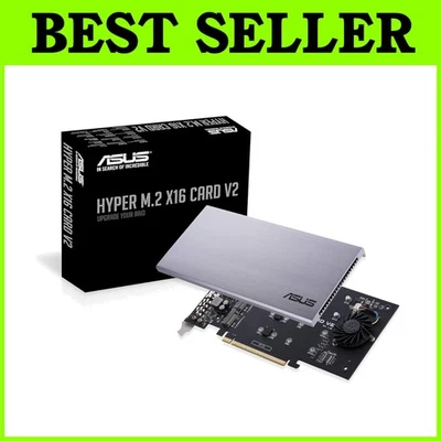 Hyper M.2 X16 PCIe 3.0 Expansion Card V2 - Intel VROC Ready - Image 1 of 4