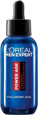 L'Oreal Men Serum, Hyaluronic Multi-Action Serum 30ml (BOX DAMAGED) - Image 1 of 3