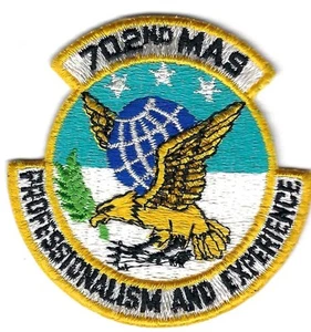PATCH USAF 702d MILITARY AIRLIFT SQ (ASSOCIATE) McGUIRE AFB JT-34 - Bild 1 von 1
