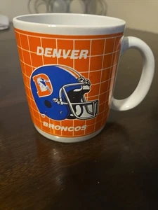 Vintage Denver Broncos Kaffeebecher Vintage Old Classic Throwback Logo - Bild 1 von 8