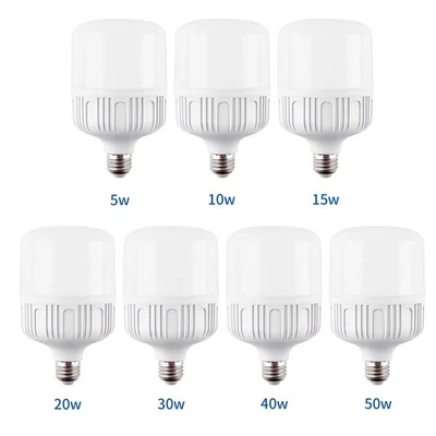 220V LED Light Bulb Energy Saving E27 Bulb 180° Beam Angle Household Lamp Bulb - Image 1 of 3