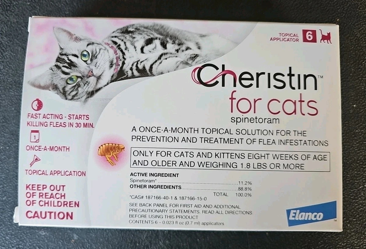 Frontline Plus For Cats & Kittens Over 1.5 Lbs - 3-Month Flea & Tick Spot-On Treatment (Made In France)