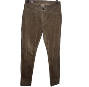 True Religion Halle Super Skinny Tan Gold Wash Jeans Sz 27  - Picture 1 of 5