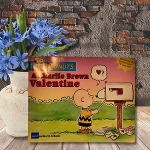 A Charlie Brown Valentine Book - Picture 1 of 1