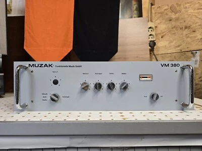 MUZAK Stereo Verstärker/Amplifier VM 380, Funktionelle Musik GmbH - Bild 1 von 4