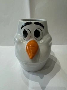 Olaf Snowman Disney Store Mug 3D Large Ceramic Frozen Movie - Picture 1 of 7