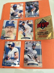 Roberto Alomar / 1992 Donruss McDonald's MVP #1 WAX PACK 6 CARDS - Picture 1 of 2