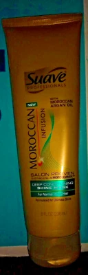 NUEVO SUAVE Infusión Marroquí Acondicionador Profundo Brillo Máscara Aceite de Argán 8 Oz. Foto 1 de 2