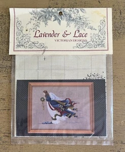 Lavender And Lace The Second Angel Of Freedom Cross Stitch Pattern - Picture 1 of 3