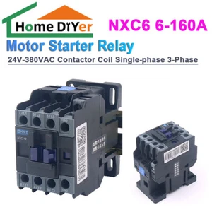 Bobina contactor 24V-380VAC relé de arranque de motor trifásico monofásico NXC6 06A-160A - Imagen 1 de 22