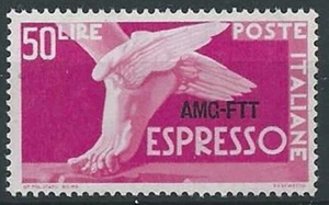 1952 TRIESTE A ESPRESSO 50 LIRE MNH ** - ED024-8 - Picture 1 of 1