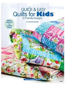 QUICK & Easy Quilts For KIDS ~ Quilting Pattern Book ~ 12 Friendly Designs - Picture 1 of 9