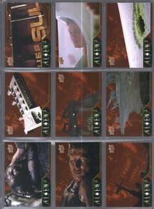2021 Upper Deck Alien 3 Movie Alien Rust Parallel Complete Set 1-100 NrMt-Mt - Picture 1 of 12