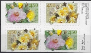 2016 Norway 2001, NK 1410-11 FH 117, Roses in Norway I, MI 1366-67, SC #1272-73. - Picture 1 of 1