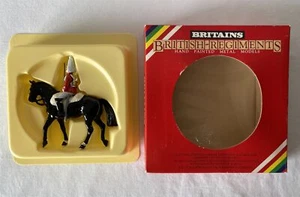 Vintage Boxed Britains 7230 Lifeguard Mounted Model Toy Soldier on Horseback #21 - Picture 1 of 11