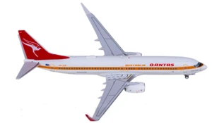 1:400 AeroPolaris Qantas Boeing 737-800 Passenger Airplane Diecast Model - Picture 1 of 4
