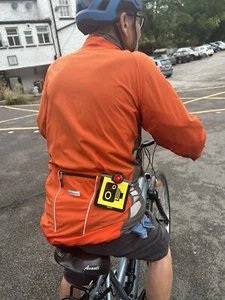 Señal de advertencia de cámara bicicleta luz led súper fuerte ciclo magnético con seguridad - Imagen 1 de 8