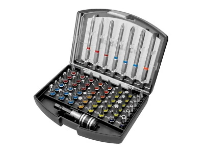 Bitsatz Bitbox Bitset Torsionsbits 56 tlg Schnellwechselhalter Bits Torx kasten - Bild 1 von 4