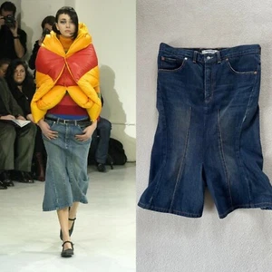 Junya Watanabe Comme des Garcons Sarueru Hip hung Denim Pants Vintage AD2004 - Picture 1 of 14