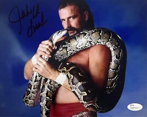 Jake The Snake Roberts WWE WCW Signed Autographed 8x10 Photo JSA Authen 1 - Picture 1 of 1