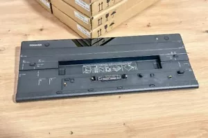 Docking Station Toshiba HI-Speed Port Replicator 3 PA5116E-1PRP 120W USB 3 HDMI - Imagen 1 de 3