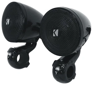 2) Kicker 47PSMB34 3" 100w PSM Motorcycle/ATV Handlebar Speakers in Black PSMB34 - Picture 1 of 7