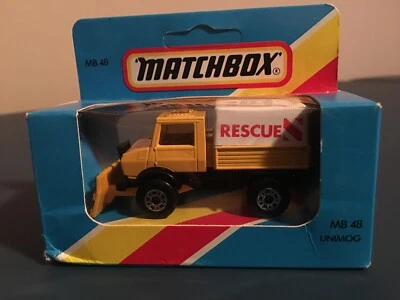 1983 Matchbox Lindsey Unimog # 48 Made In England new in box - Image 1 of 4